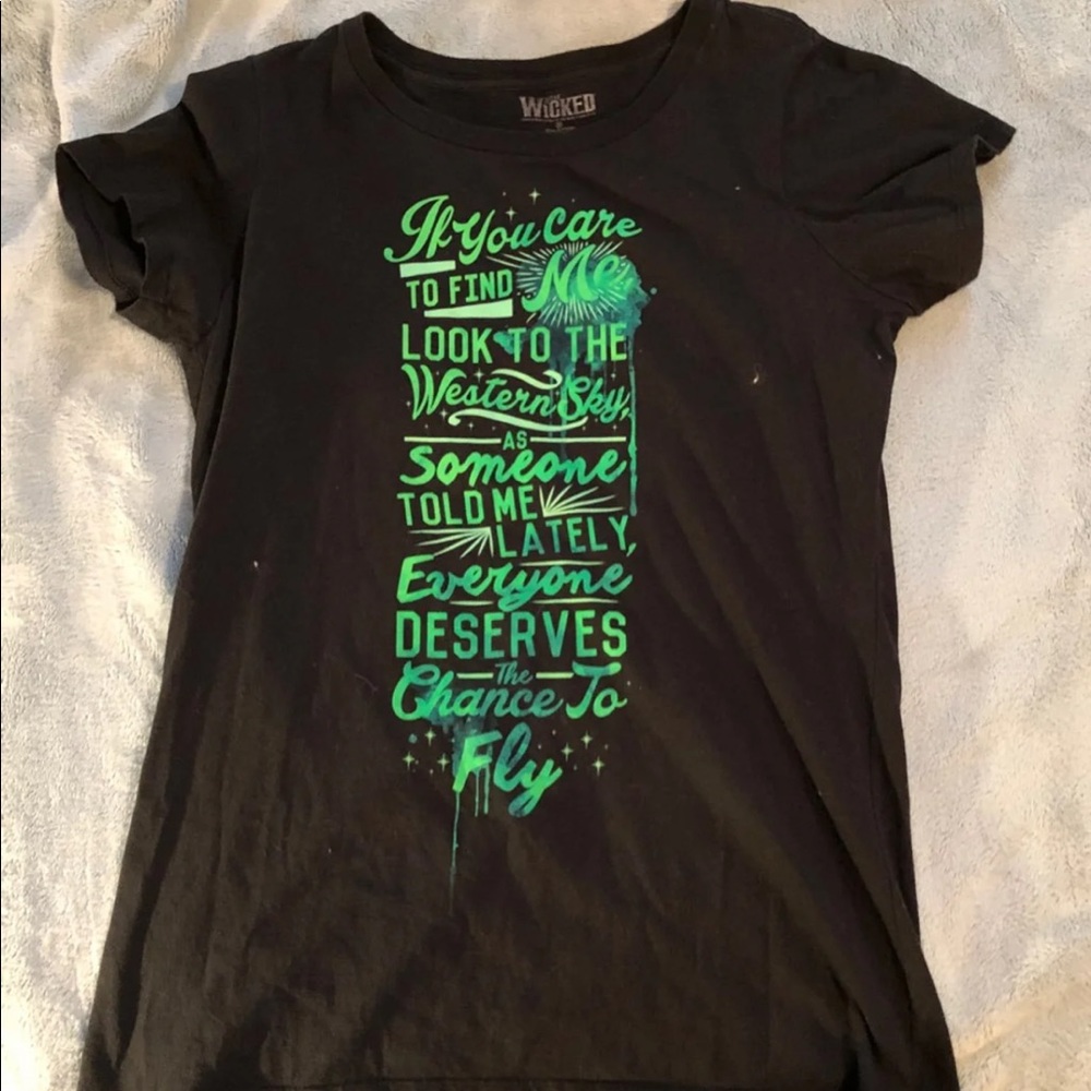 Wicked Musical T Shirt Lyrics